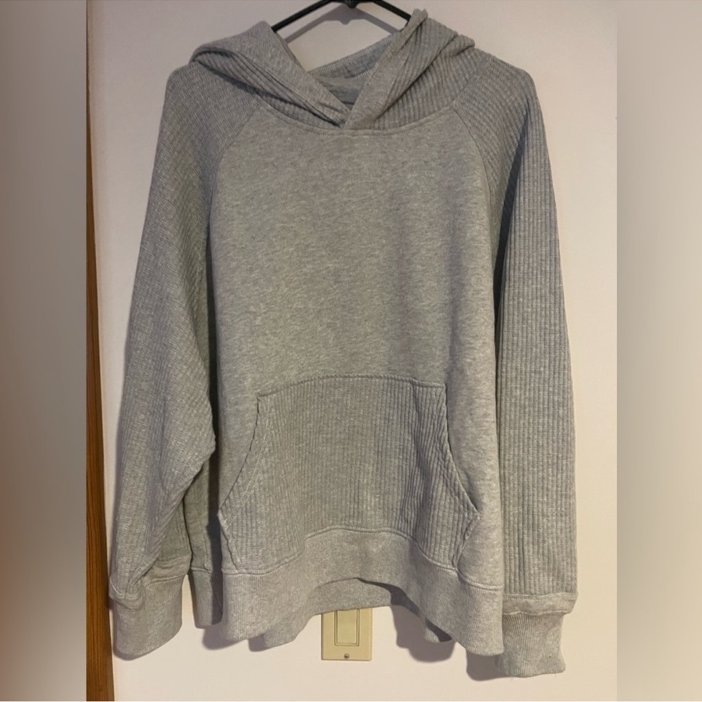 Aerie Essential Waffle Hoodie - Picture 6 of 8